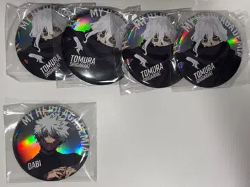 히로아카 베이스 야드 도쿄 캔뱃지 시가라키 토무라 다비 5개 세트