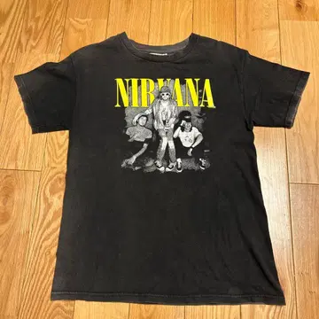 NIRVANA 티셔츠 블랙 너바나 00s 이후
