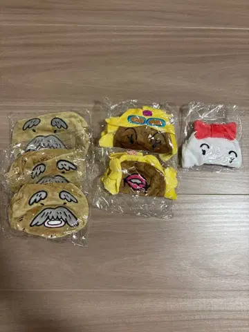 힘내라! 오뎅군 파우치 & 복조리 컬렉션 6개