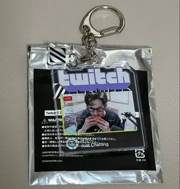 Twitch x ZETA DIVISION 아크릴 키체인 ta1yo
