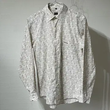 Paul Smith LONDON 긴팔 셔츠 L 자카드 브라운