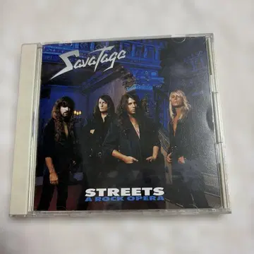 오비 포함 Savatage Streets: A Rock Opera CD