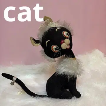 앤티크 cat 봉제 인형