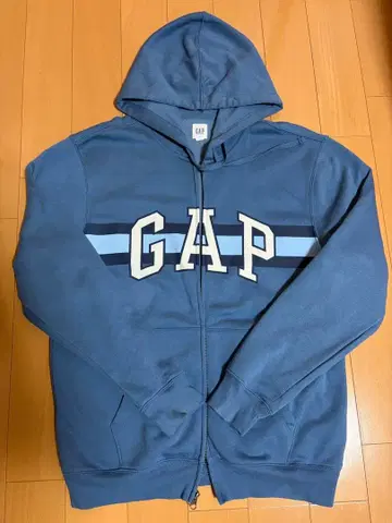 GAP 집업 후드티 M 파랑