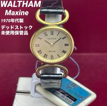데드스탁 미사용 / 희귀 WALTHAM Maxine 월쌈 수동 와인딩
