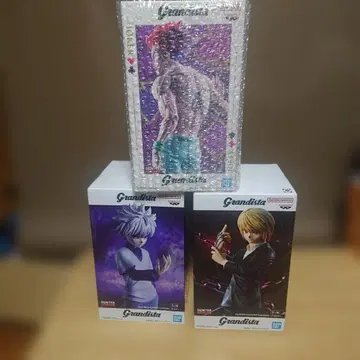 HUNTER x HUNTER 피규어 3체 키루아 크라피카 히소카