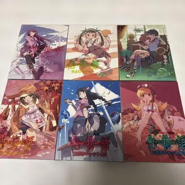 바케모노가타리 완전 생산 한정판 BD 6권 세트