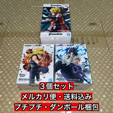 NARUTO 72 시리즈 피규어 3개 세트 데이다라 사스케 나루토