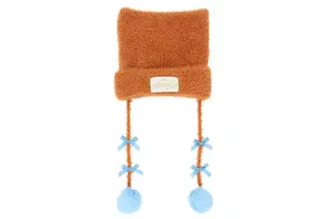 디즈니 니트 모자 팬캡 루즈 말괄량이 삐삐 새상품
