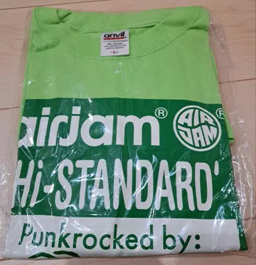 Hi-STANDARD Airjam T셔츠 피자 오브 데스