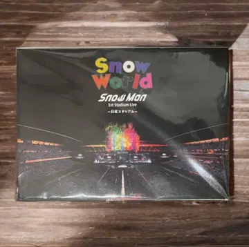 Snow World Snow Man 닛산 Stadium Live DVD