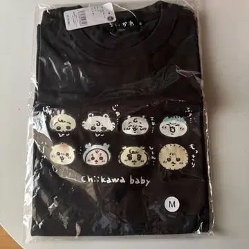 치이카와 베이비 T셔츠 M 사이즈 블랙