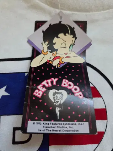 90s 베티 붑 Betty Boop 빈티지 T 데드스탁