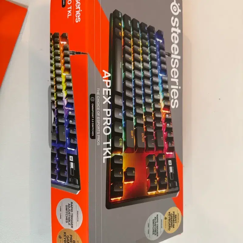 스틸시리즈 Apex Pro TKL gen3 키보드