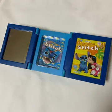 Disney 스티치 DN 3면 알람 시계 사진 액자