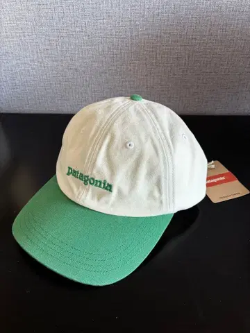 새상품 파타고니아 patagonia 캡 그린 베이지 아웃도어 캠핑