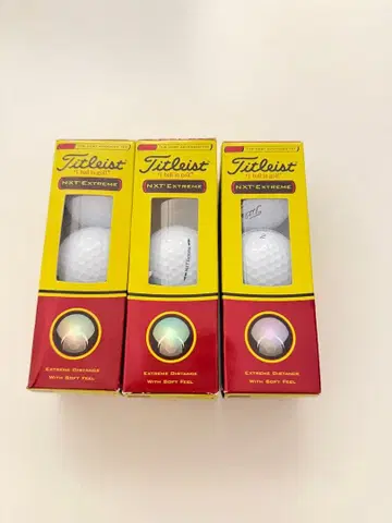 Titleist NXT Extreme 골프공 3개입