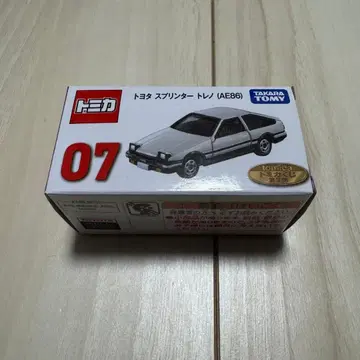 토미카 07 도요타 스프린터 트레노 (AE86)