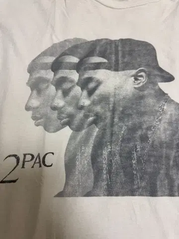 [당일 발송] 2PAC 빈티지 레귤러 랩 T셔츠 XL