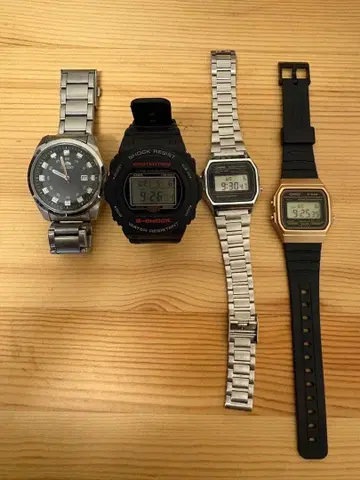 디지털 시계 세트 G-SHOCK CASIO