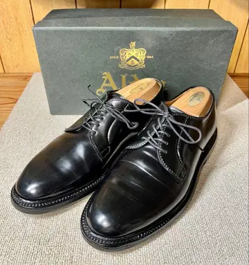 ALDEN 알든 9901 6 1/2D 블랙 코도반 플레인토