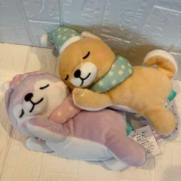 콩시바 삼형제 잘자 멜로디 콩타로 사스케 봉제 인형 음악
