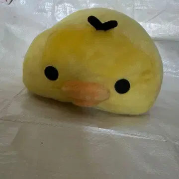 레어 리락쿠마 키이로이토리 봉제 인형 쿠션