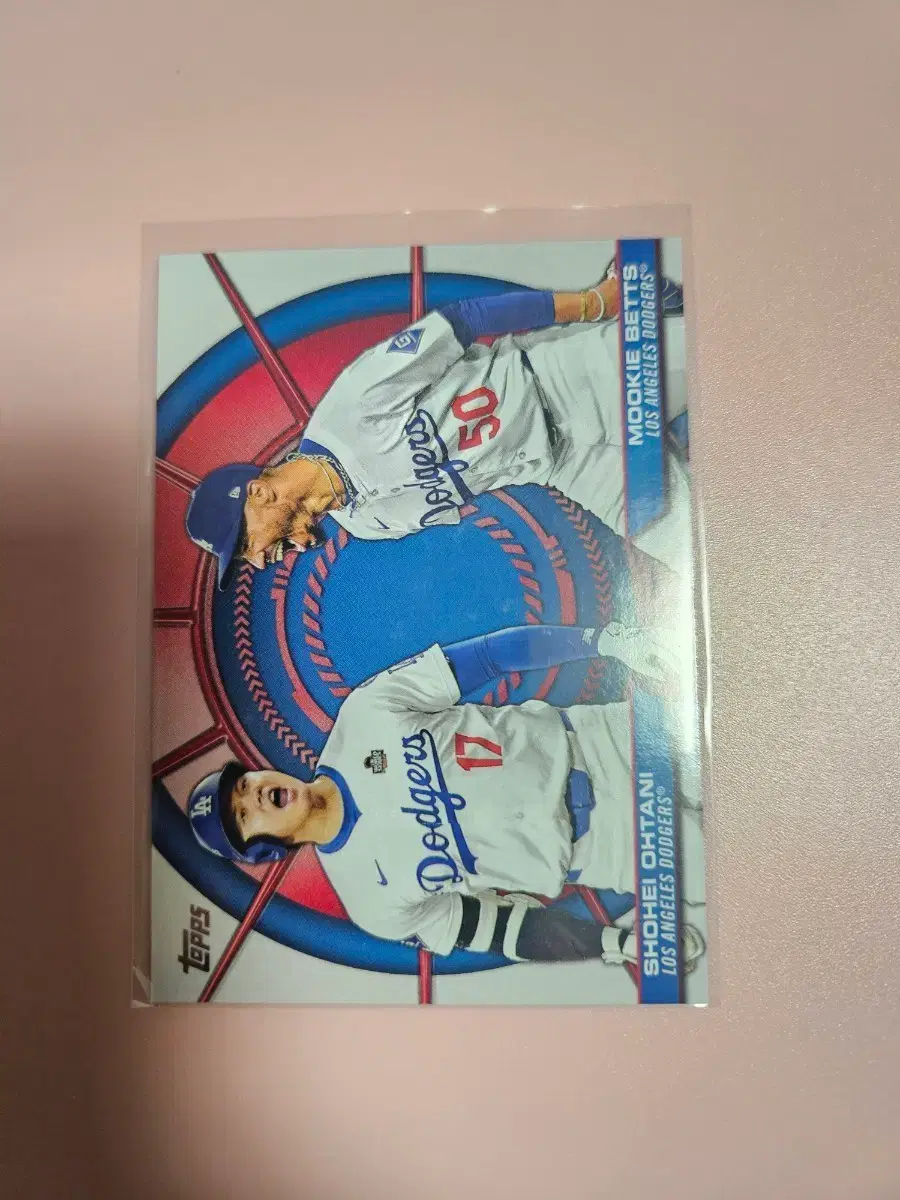 오타니 2025 Topps 다이나믹 듀오 무키 베츠