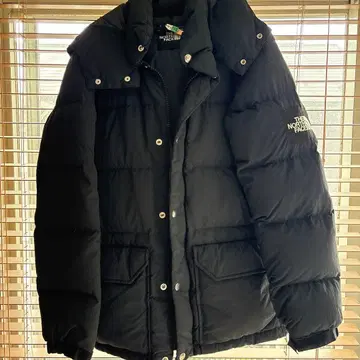 THE NORTH FACE 블랙 캠핑 시에라 다운 자켓 S