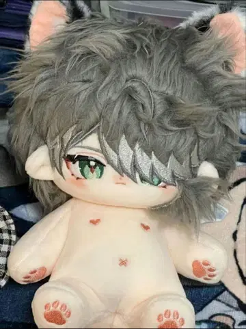 원신 알하이탐 옷 갈아입기 봉제 인형 20cm