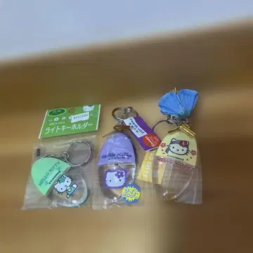 지역 한정 라이트 키링 키티