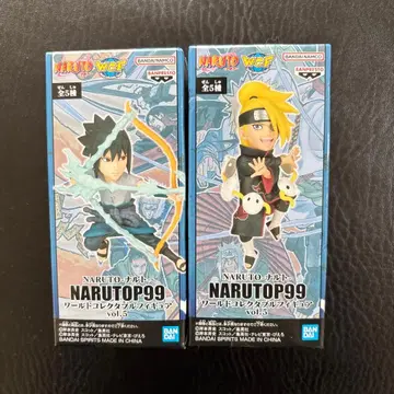NARUTOP99 vol.5 피규어 세트 사스케 데이다라