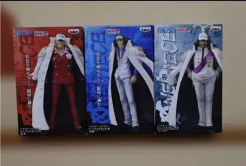 ONEPIECE 피규어 해군 3종 세트 + 루피 필살기 완전 재현 피규어