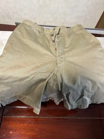50s US ARMY M45 KHAKI 치노 하프 팬츠