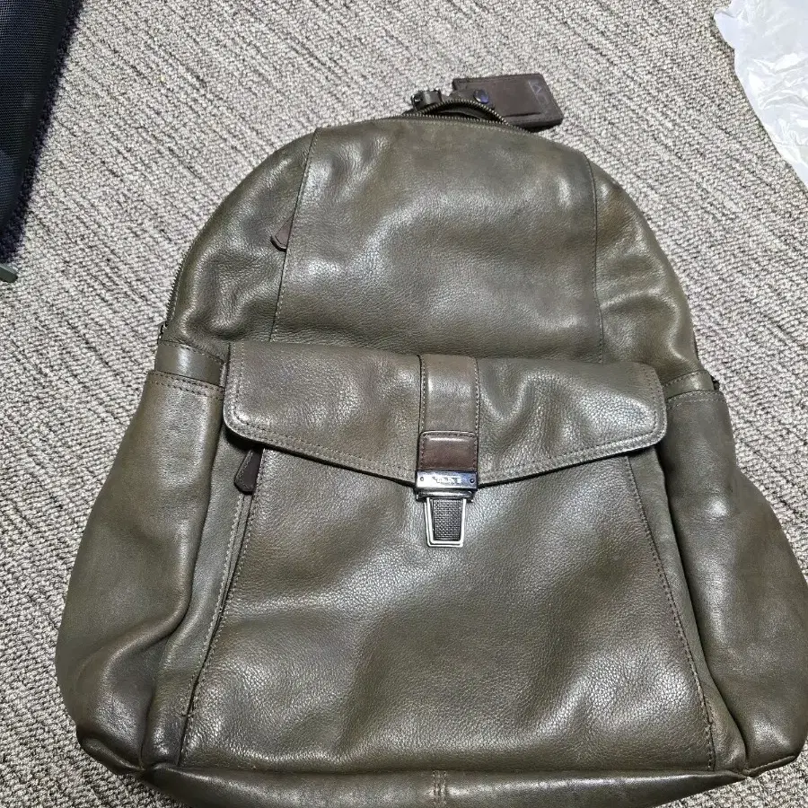 Tumi Alpha 2 T-Pass Leather Backpack on Bunjang Global Site.