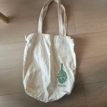 WELLBE 에코백 아이보리 M