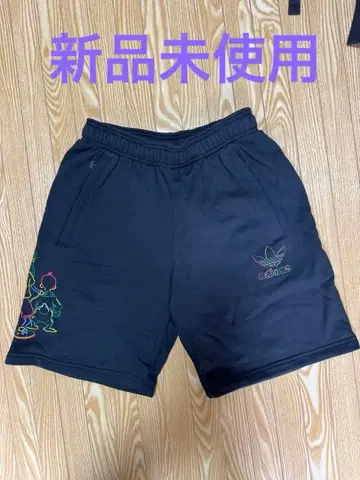 ADIDAS 블랙 숏팬츠