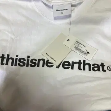 thisisneverthat TN2401 SS T-SHIRT 화이트 S