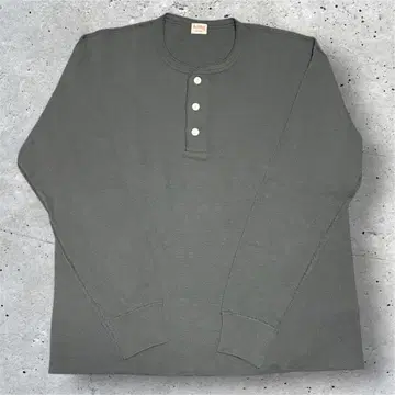 [ BEAMS 별주 ] Healthknit 헨리넥 허니콤 서멀 티셔츠
