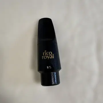 Rico Royal 알토 색소폰 마우스피스 B5 블랙