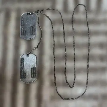 네이버후드 목걸이