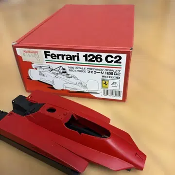 모데라즈 1/20 레진 키트 Ferrari 페라리 126 C2 새상품