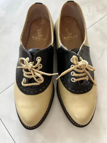 REGAL 안장 신발 올디스 트레디셔널 24cm 레어
