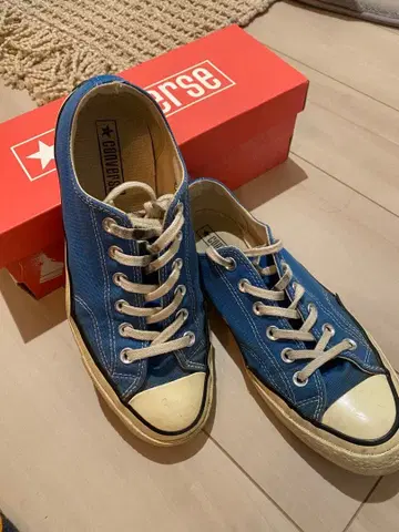 Converse 블루 스니커즈 341