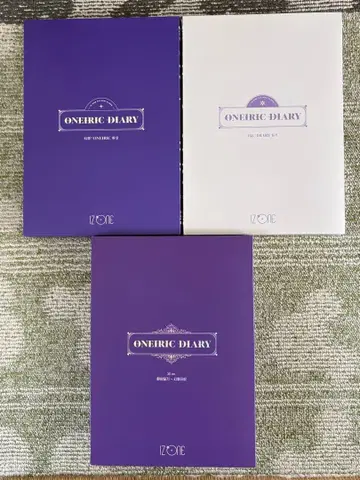 IZ*ONE [ ONEIRIC DIARY ] 앨범 (3개 세트)