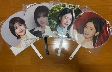 IVE 유진 부채 4개 세트