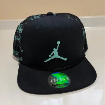 Jordan 블랙/민트 메쉬 캡