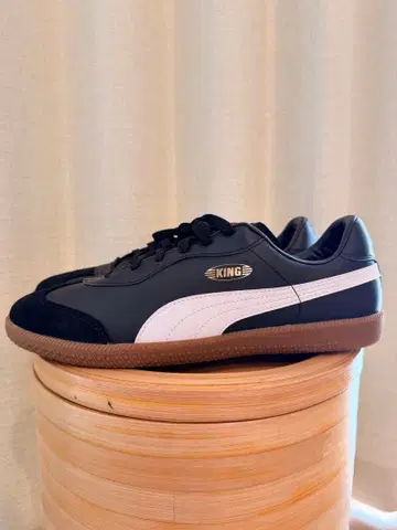 PUMA KING 스니커즈 블랙/화이트