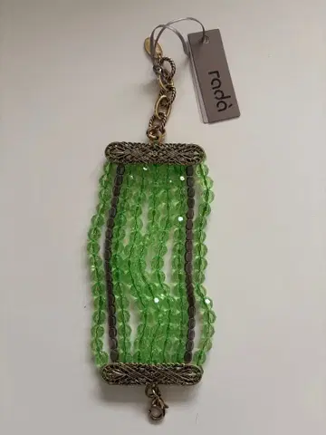 rada 그린 비즈 팔찌 약 20cm