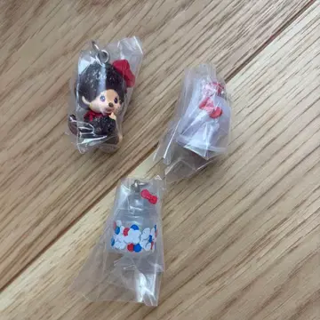 메지루시 몬치치 헬로키티 캡슐 토이 3개 세트